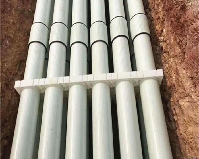 港區FRP纖維編繞拉擠電力管安裝